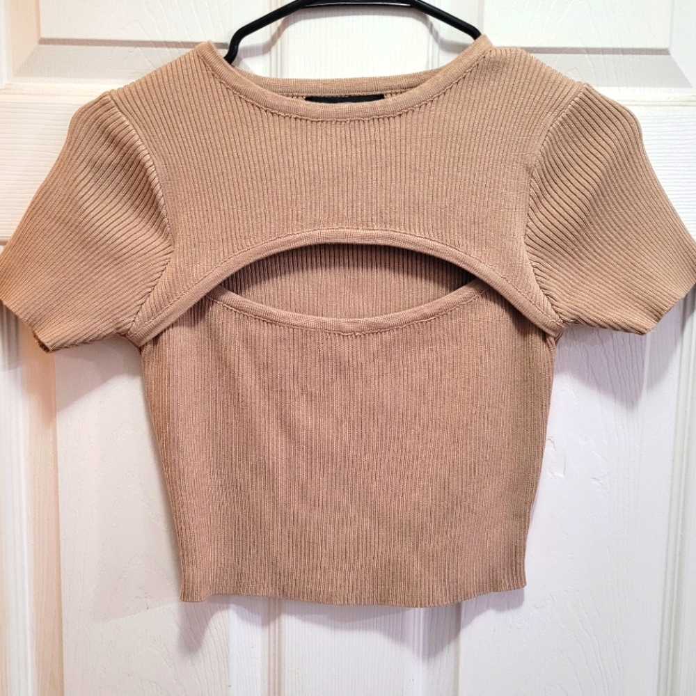 Cut out crop top
